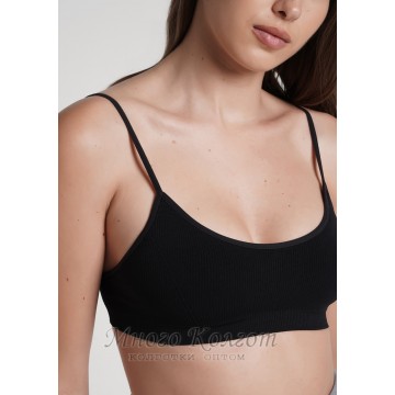 Бесшовный топ в рубчик Giulia Cami Top Rib