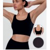 Бесшовный топ в рубчик на широких бретелях GIULIA Top Rib