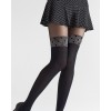Колготки с имитацией чулок Marilyn Zazu Dots W02