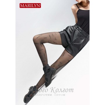 Колготки с узором Marilyn Liberty W10