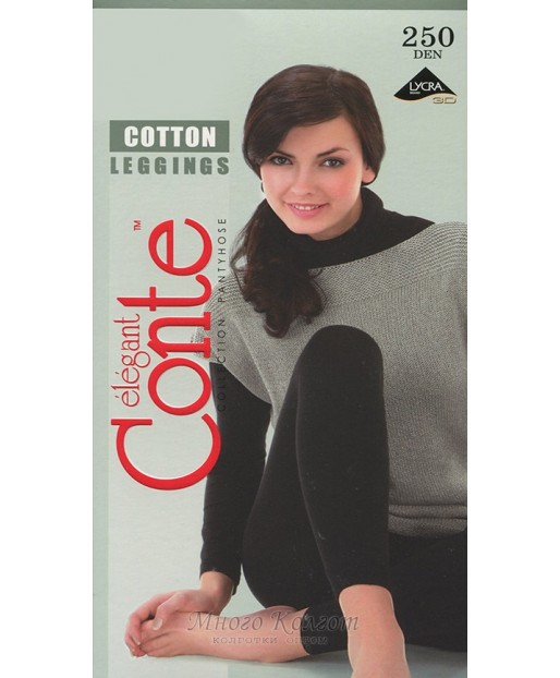 Хлопковые леггинсы Conte Cotton 250 den Leggings