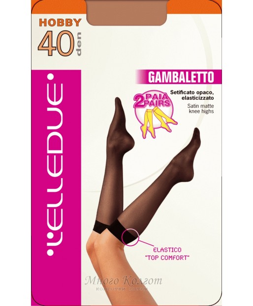 Elledue HOBBY 40 гольфы ( 2 пары )